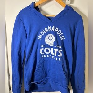 Vintage Indianapolis Colts Football Hoodie Fanatics Size M Womens